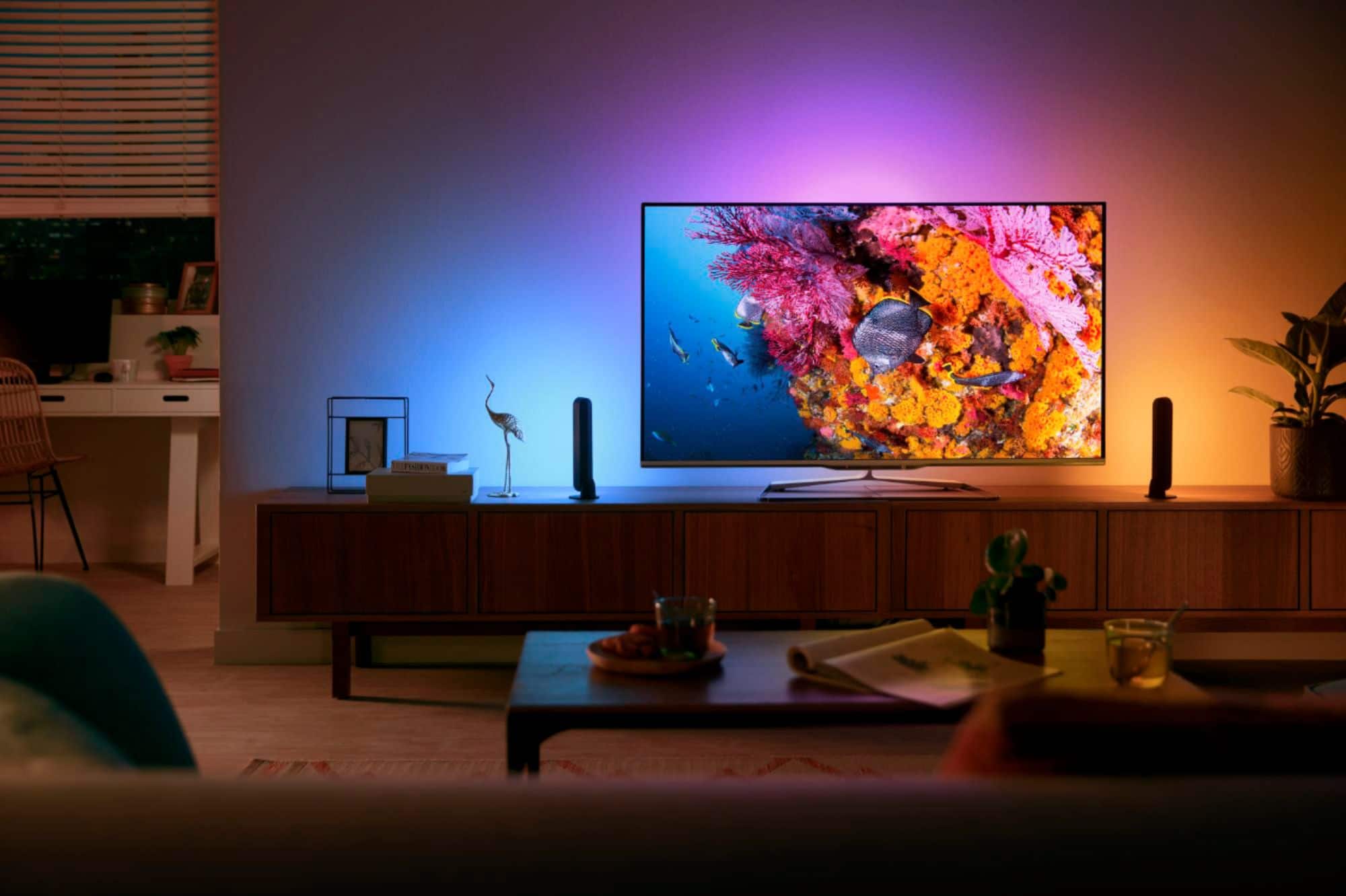 Alt View 17. Philips - Hue Play White & Color Ambiance Smart LED Bar Light - Multicolor.