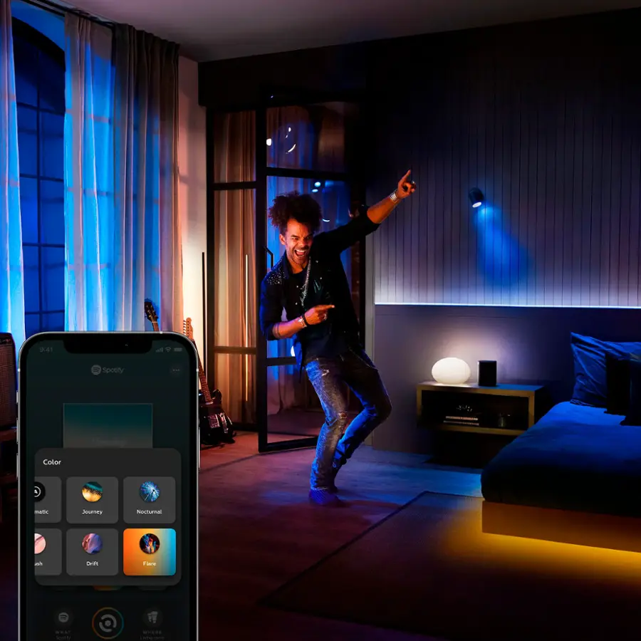 Alt View 20. Philips - Hue Play White & Color Ambiance Smart LED Bar Light - Multicolor.
