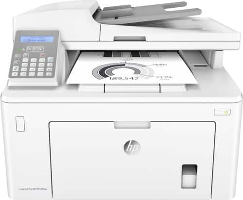 HP - LaserJet Pro MFP M148FDW Wireless Black-and-White All-In-One Laser Printer - Off-White