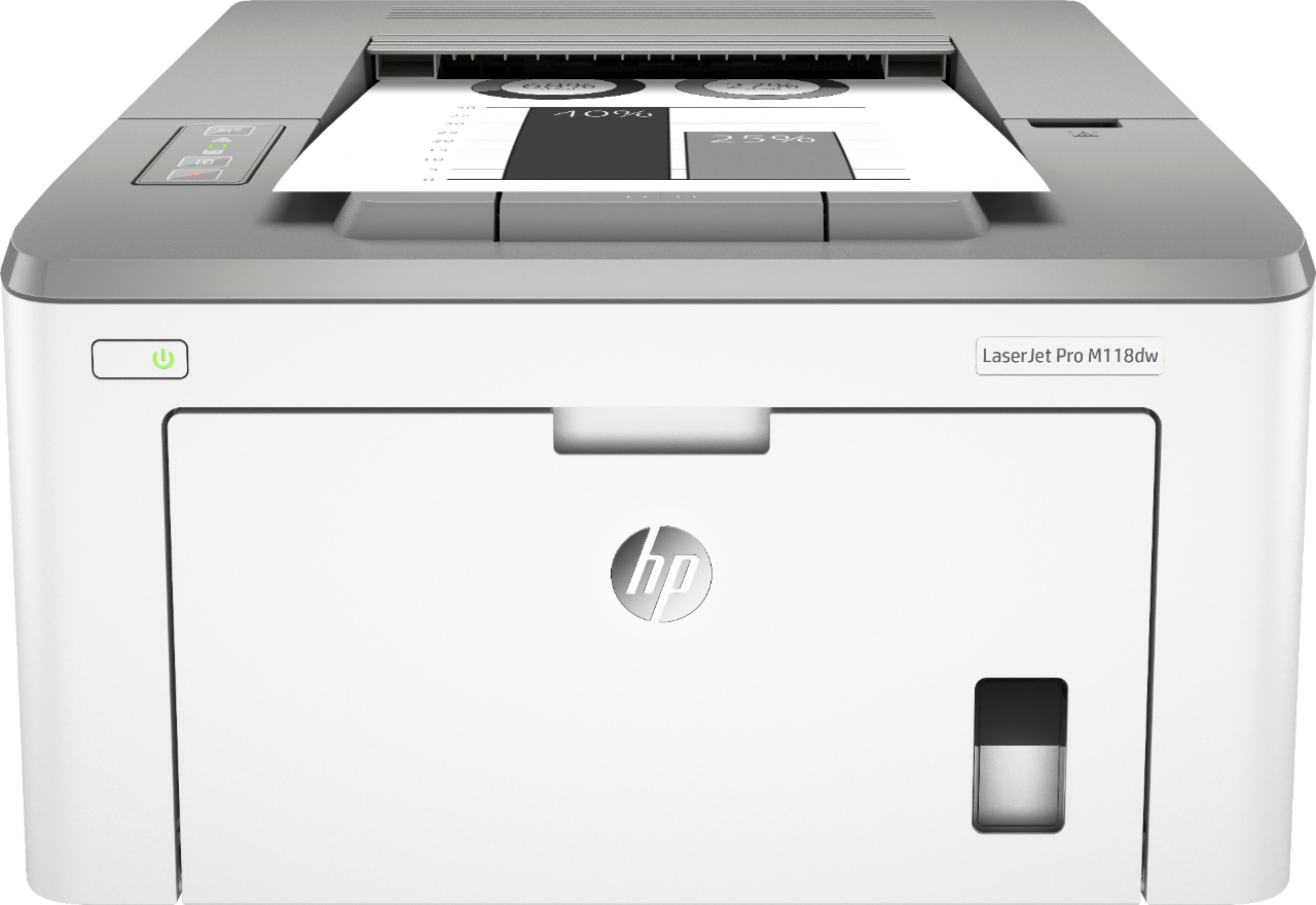 musikalsk instruktør højde HP LaserJet Pro M118DW Wireless Black-and-White Laser Printer Off-White And  Gray M118DW - Best Buy