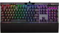 Alt View 11. CORSAIR - K70 RGB MK.2 LOW PROFILE RAPIDFIRE Full-size Wired Mechanical Cherry MX LOW PROFILE Speed Switch Gaming Keyboard - Black.