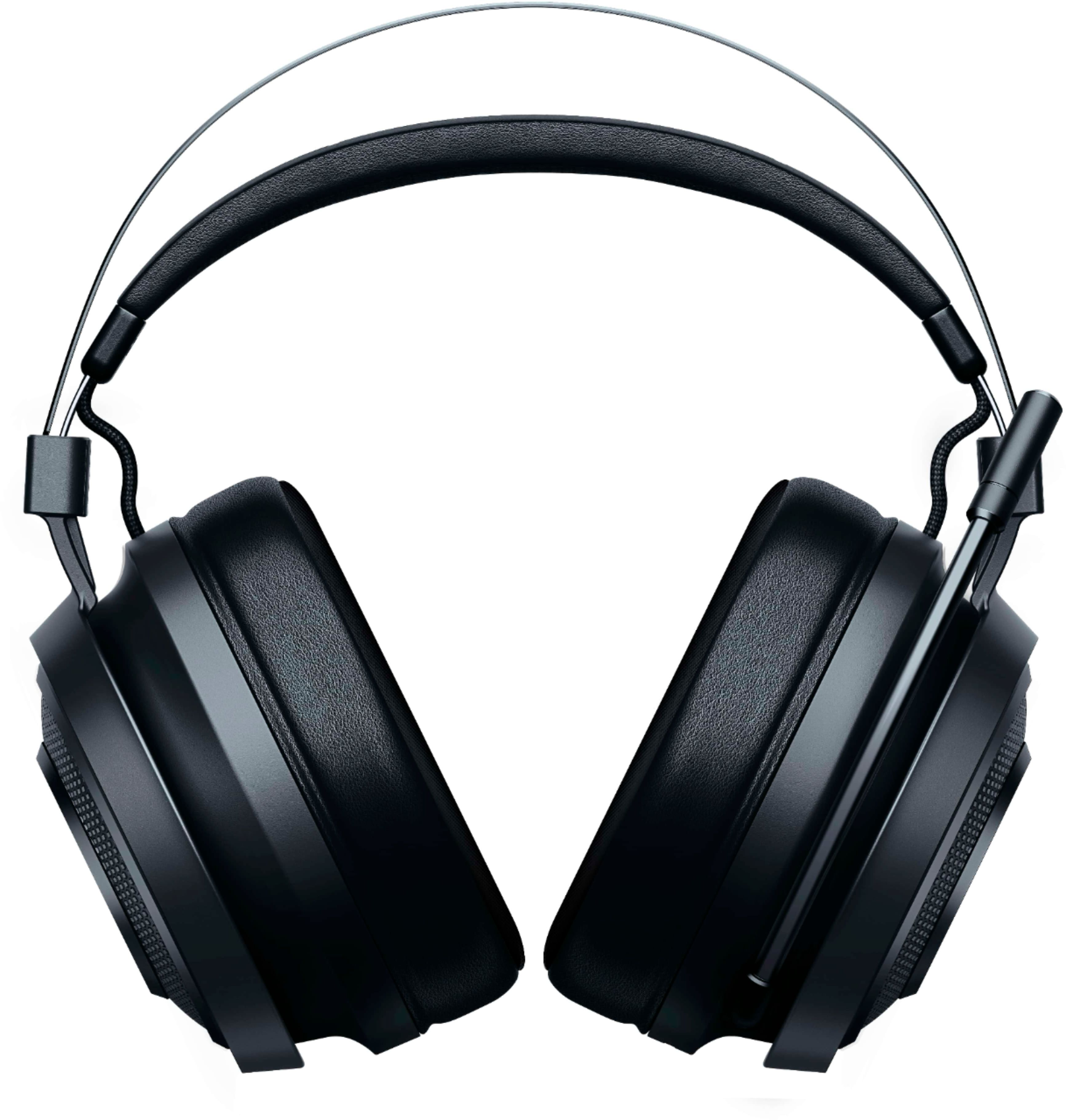 Best Buy Razer Nari Essential Wireless Thx Spatial Audio Gaming Headset For Pc And Playstation 4 Black Rz04 R3u1