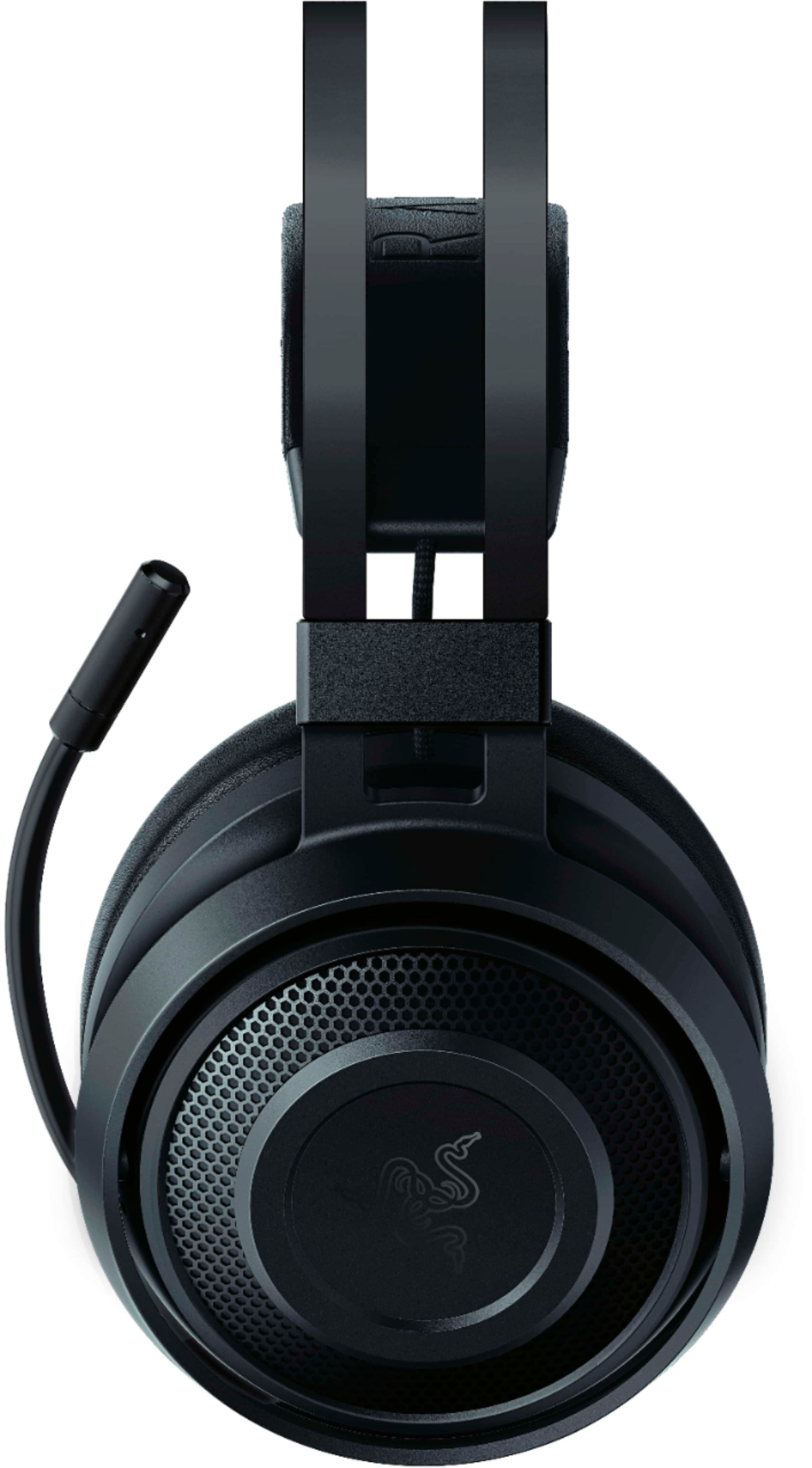 Alt View 12. Razer - Nari Essential Wireless Gaming Headset for PC, PS4 - Black.