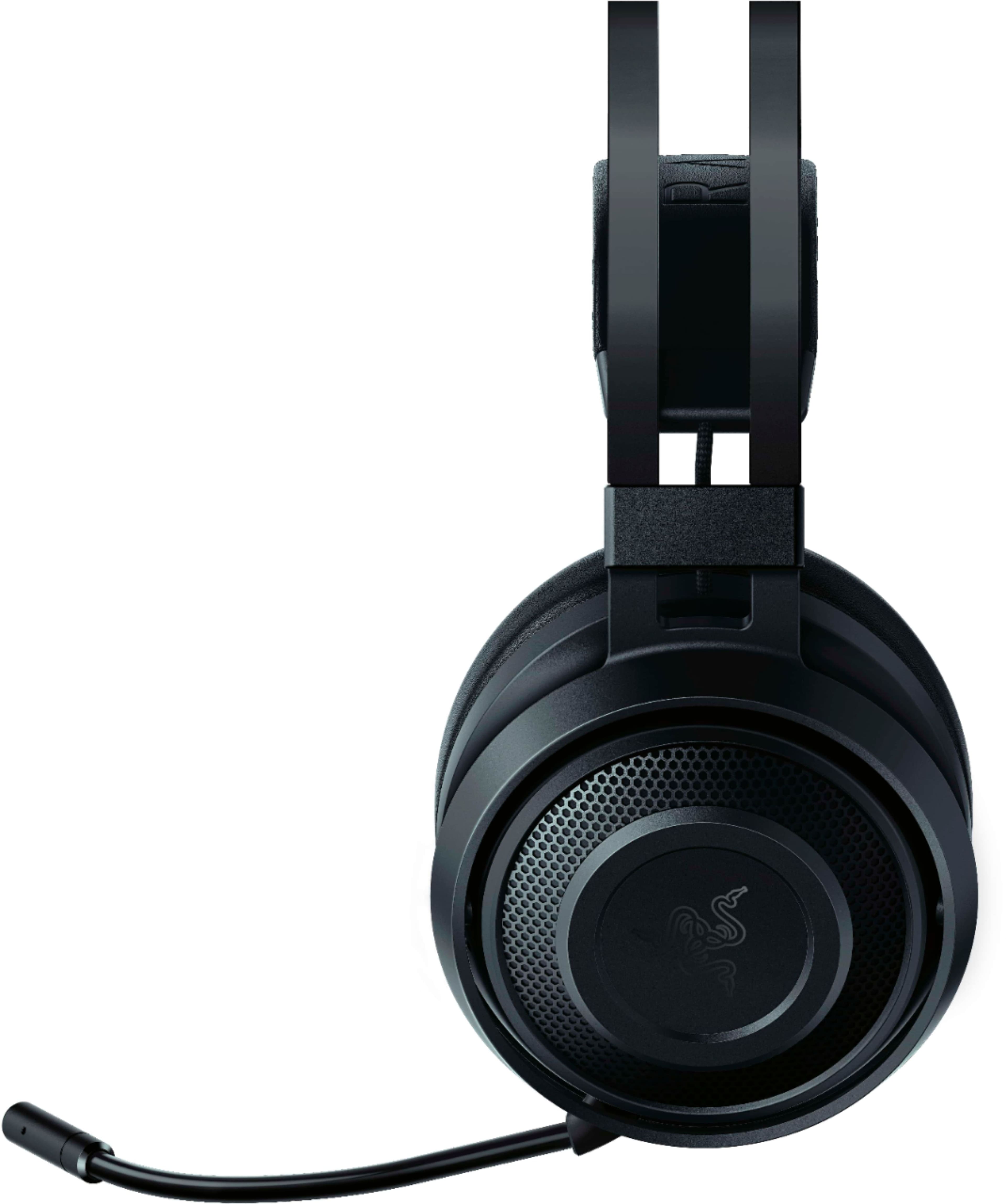 Alt View 15. Razer - Nari Essential Wireless Gaming Headset for PC, PS4 - Black.