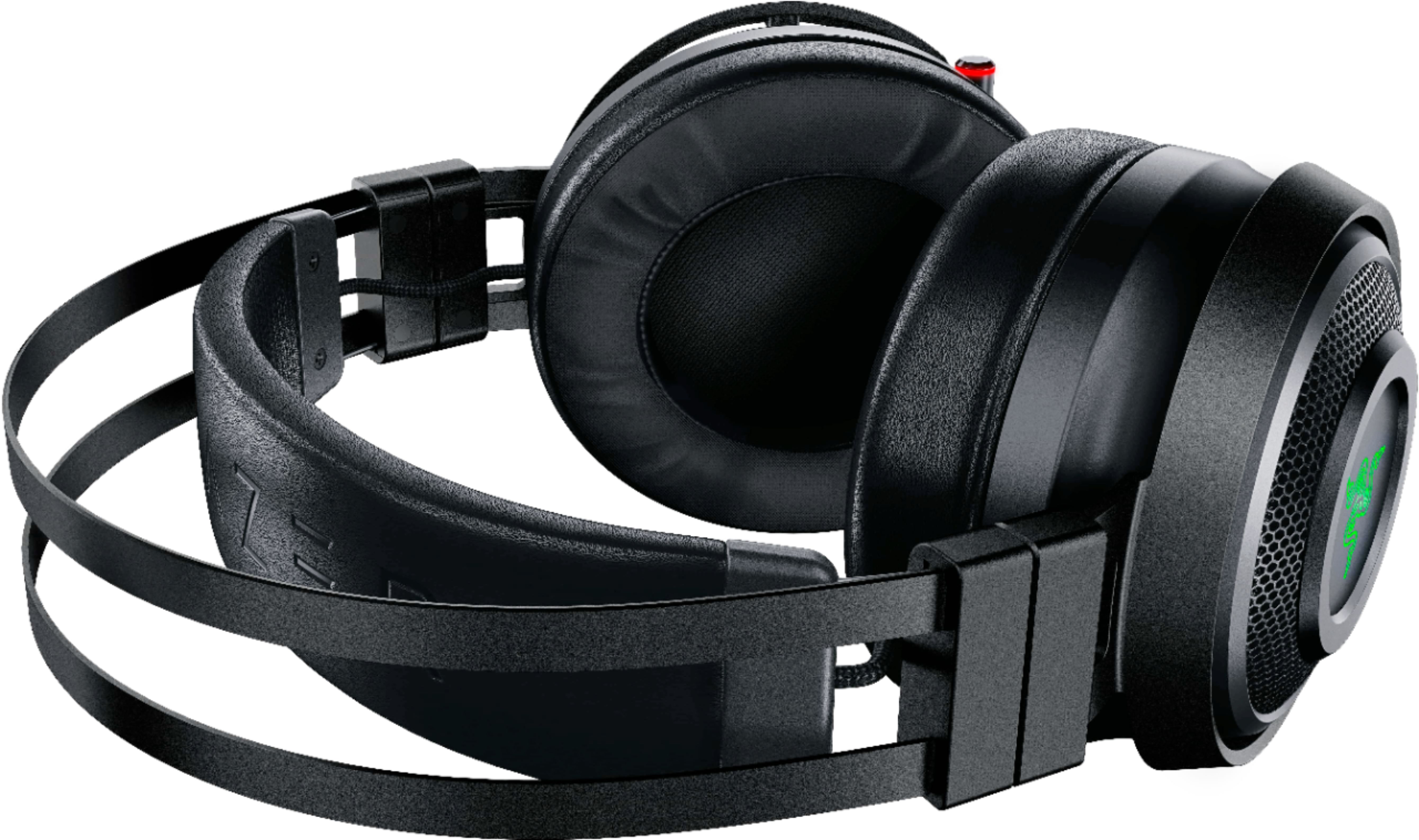 Razer Nari Ultimate Wireless Thx Spatial Audio Gaming Headset For Pc And Playstation 4 Gunmetal Rz04 R3u1 Best Buy