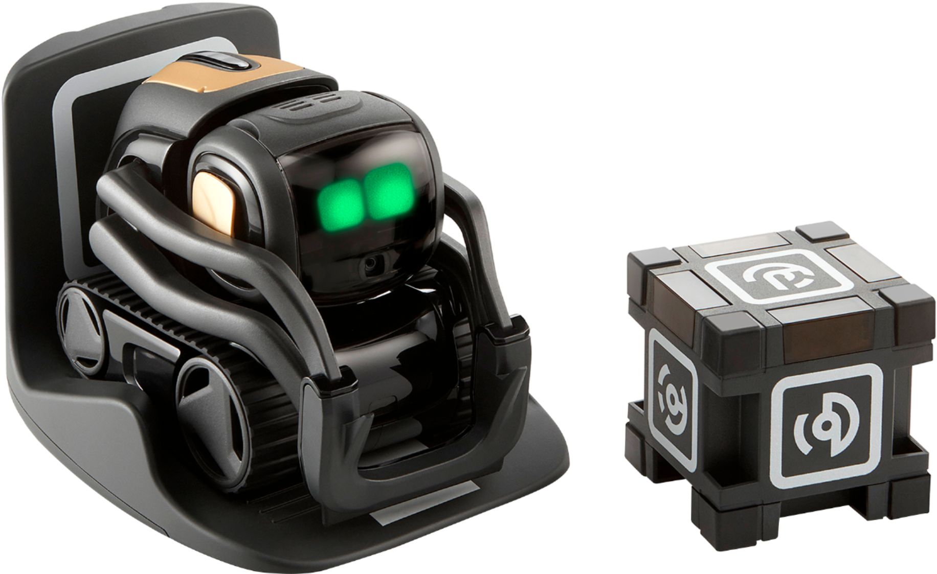 Anki Vector Robot Sidekick Black IPS Display HD Cam 120° 000-00075 