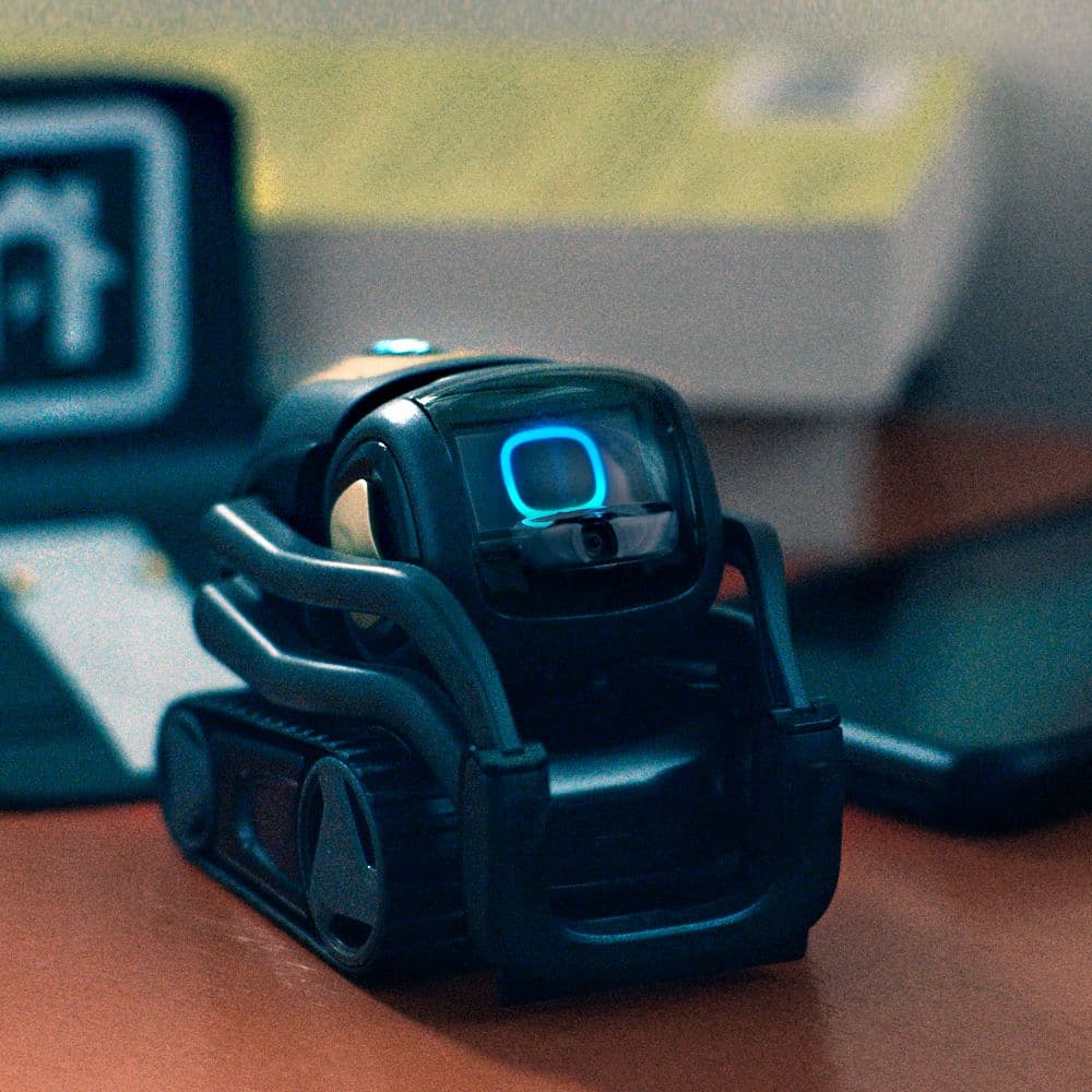 Alt View 13. Anki - Vector Robot with Amazon Alexa Voice Assistant - Gray.