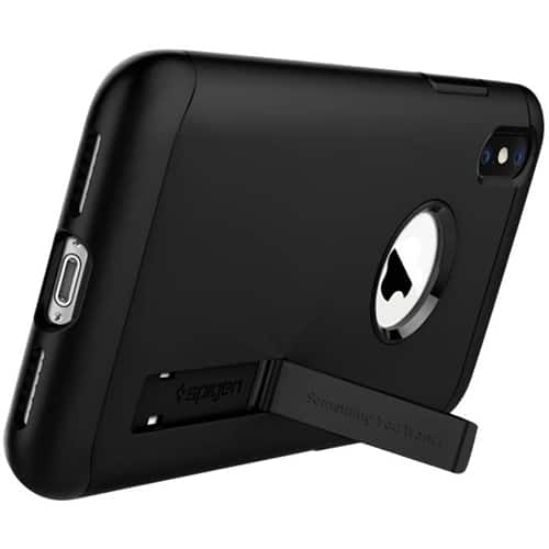 slim armor case for apple iphone xs max - black slim armor case for apple iphone xs max - black