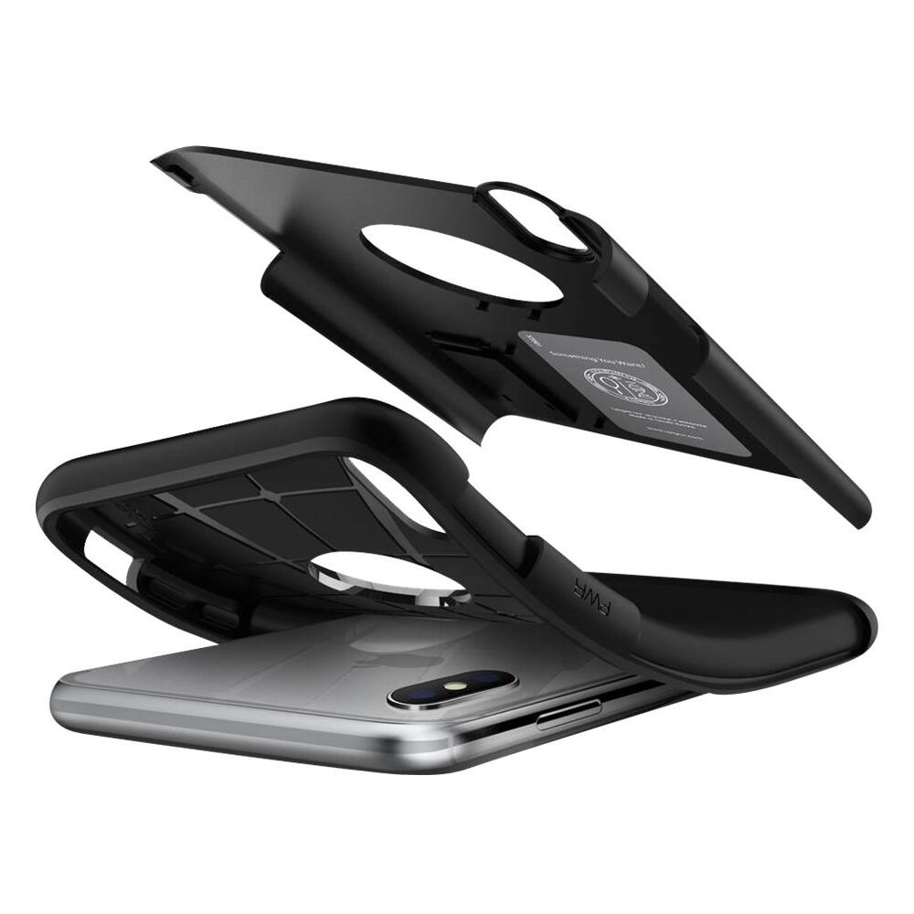 slim armor case for apple iphone xs max - black slim armor case for apple iphone xs max - black
