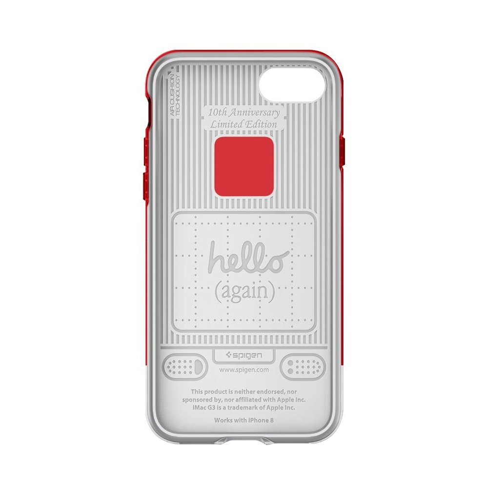 classic c1 case for apple iphone 7 and 8 - ruby