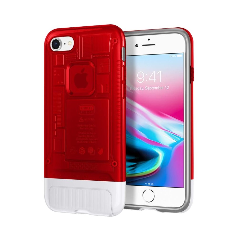 classic c1 case for apple iphone 7 and 8 - ruby