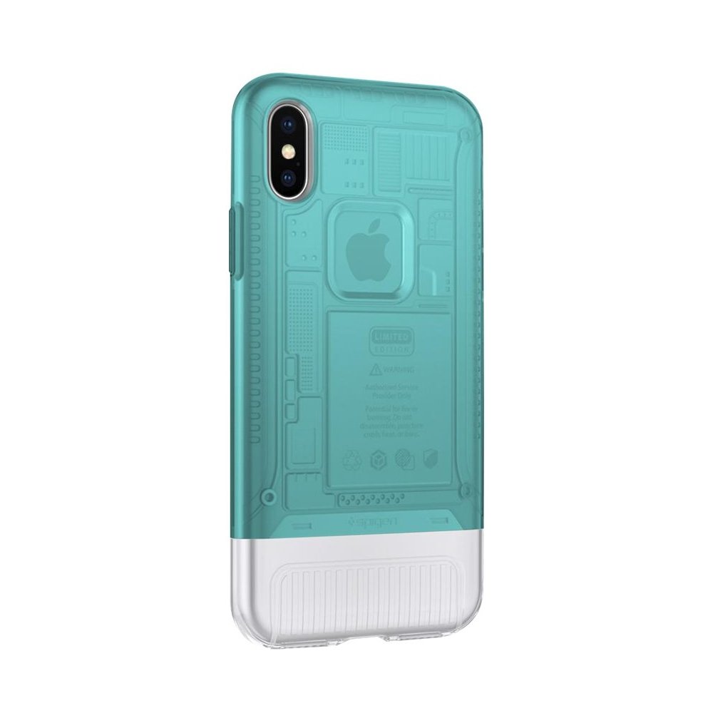 classic c1 case for apple iphone x and xs - bondi blue