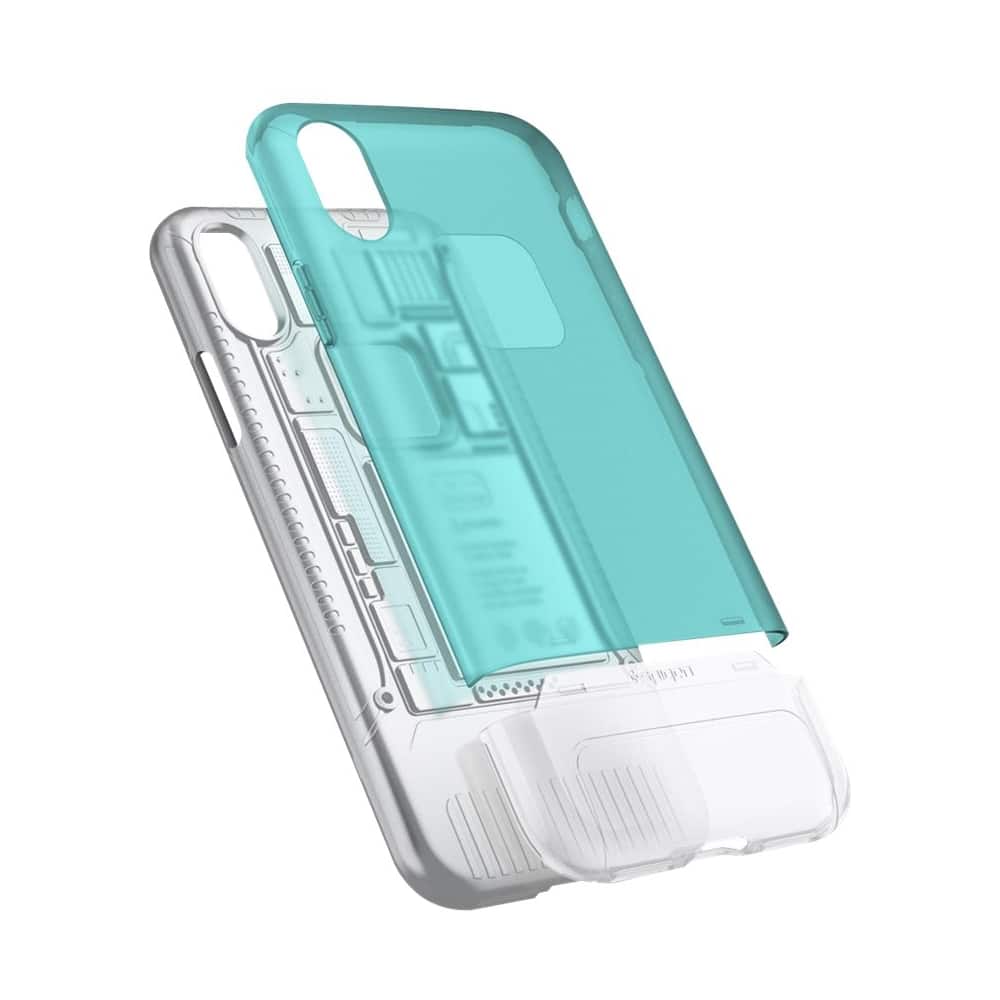 classic c1 case for apple iphone x and xs - bondi blue classic c1 case for apple iphone x and xs - bondi blue