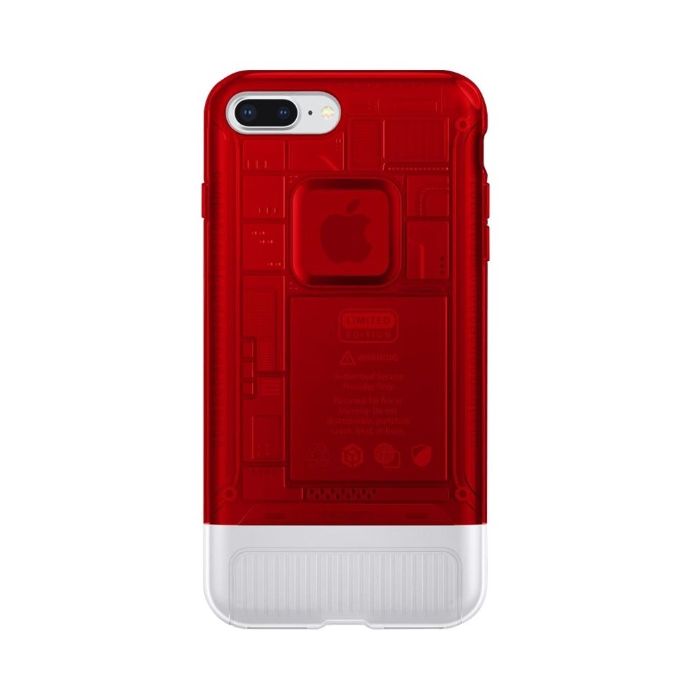 classic c1 case for apple iphone 7 plus and 8 plus - ruby