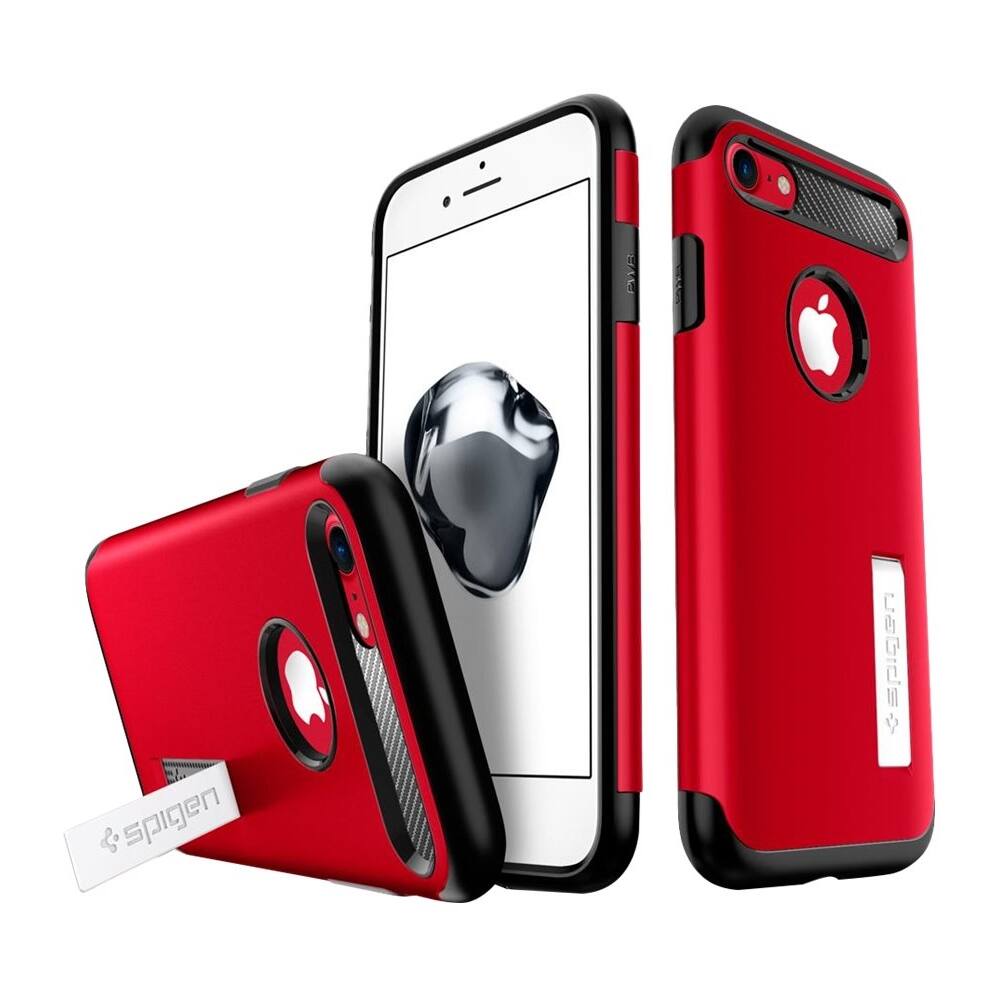 slim armor case for apple iphone 7 and 8 - crimson red slim armor case for apple iphone 7 and 8 - crimson red