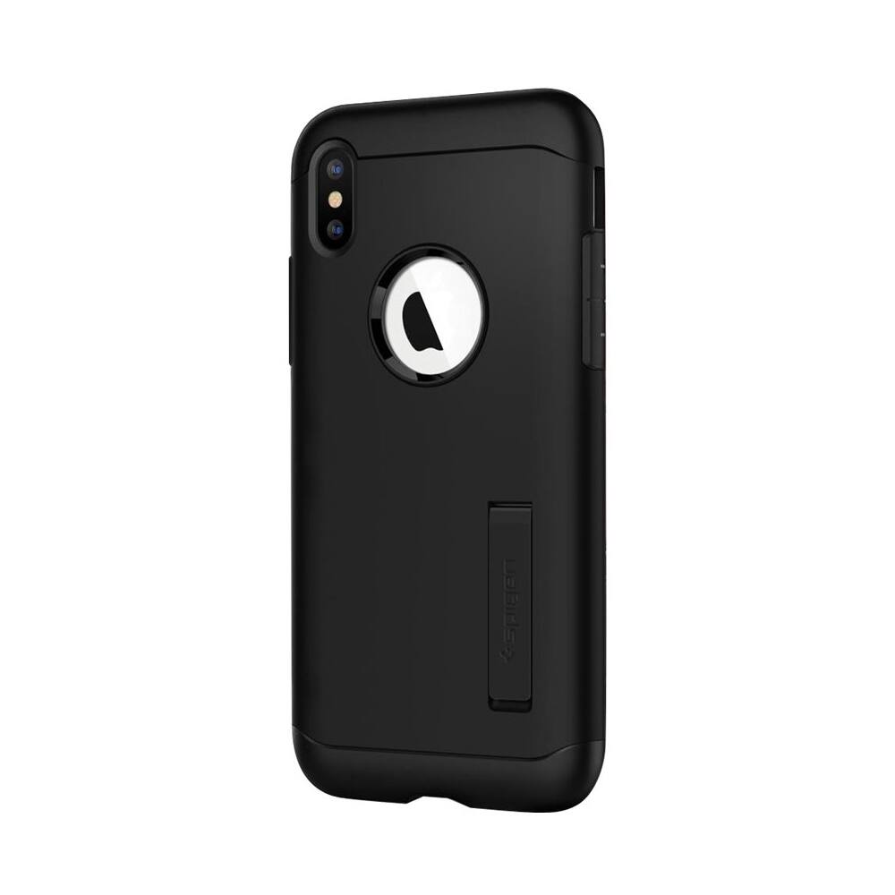 slim armor case for apple iphone xs - black slim armor case for apple iphone xs - black