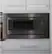 Alt View 11. GE - 30" Trim Kit for Profile Series PEM31BMTS Microwave - Black Stainless Steel.