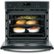 Alt View 12. GE - Profile 30" Built-In Single Electric Convection Wall Oven - Black Slate.
