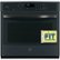 Alt View 13. GE - Profile 30" Built-In Single Electric Convection Wall Oven - Black Slate.
