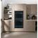 Alt View 12. GE - Profile 27" Built-In Double Electric Convection Wall Oven - Black stainless steel.