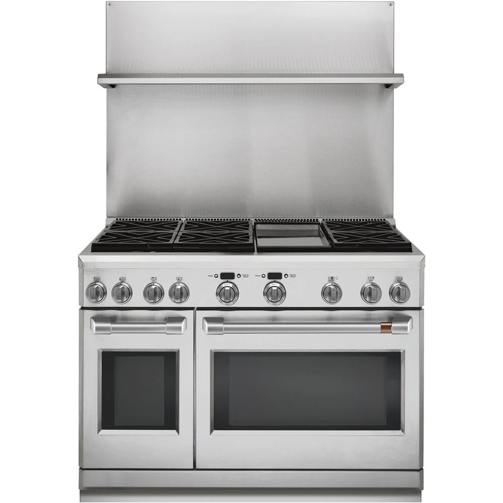 Alt View 12. Café - Toe Kick Panel for Ranges - Stainless Steel.