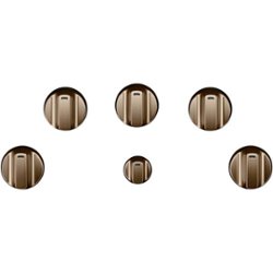 Café - Control Knob for Electric Cooktops - Brushed Bronze - Front_Zoom