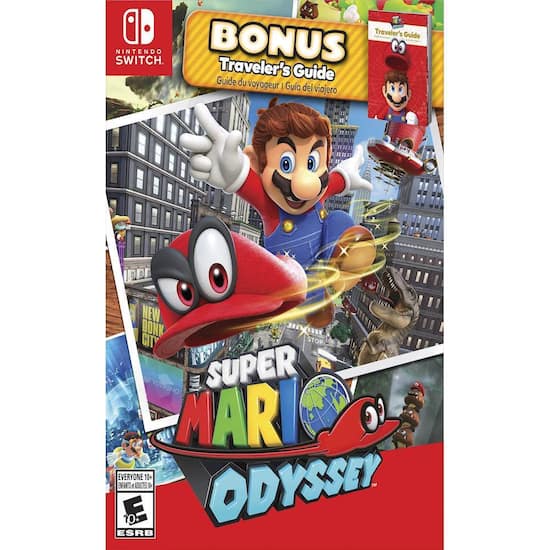 Super Mario Odyssey Starter Pack Nintendo Switch Hacraaac3 Best Buy