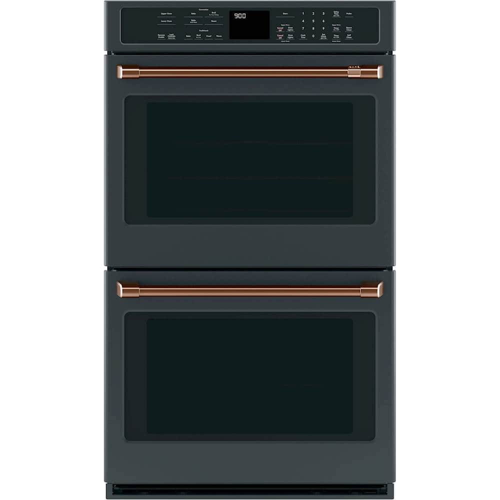 Alt View 12. Café - Handle for Wall Ovens - Brushed Copper.