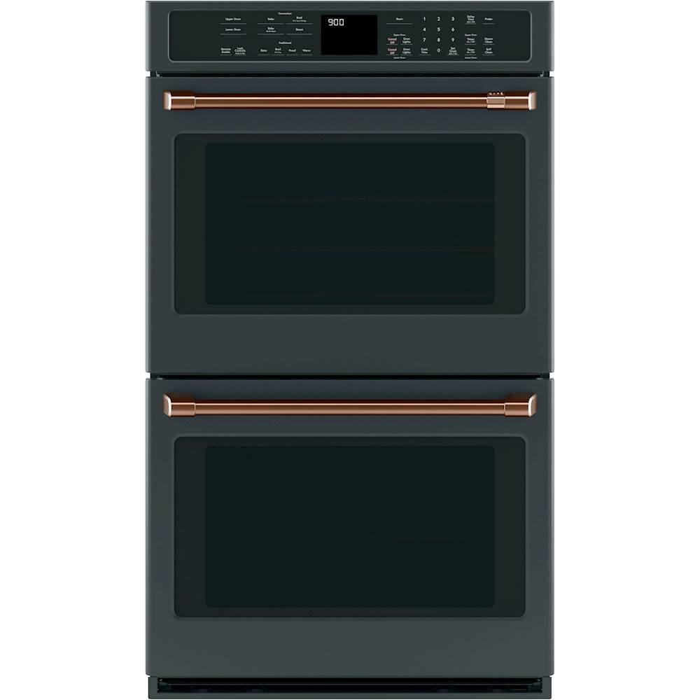 Alt View 12. Café - Handle for Wall Ovens - Brushed Copper.