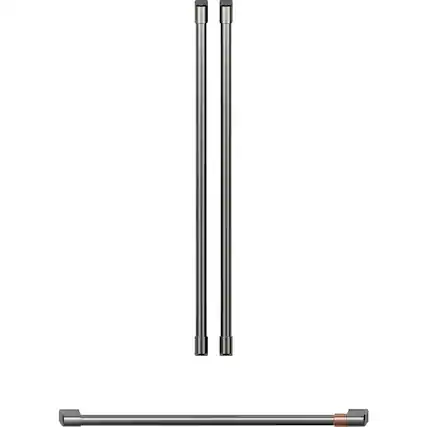 Front. Café - Handle Kit for CWE23SP3MD1 and CWE23SP4MW2 - Brushed Black.