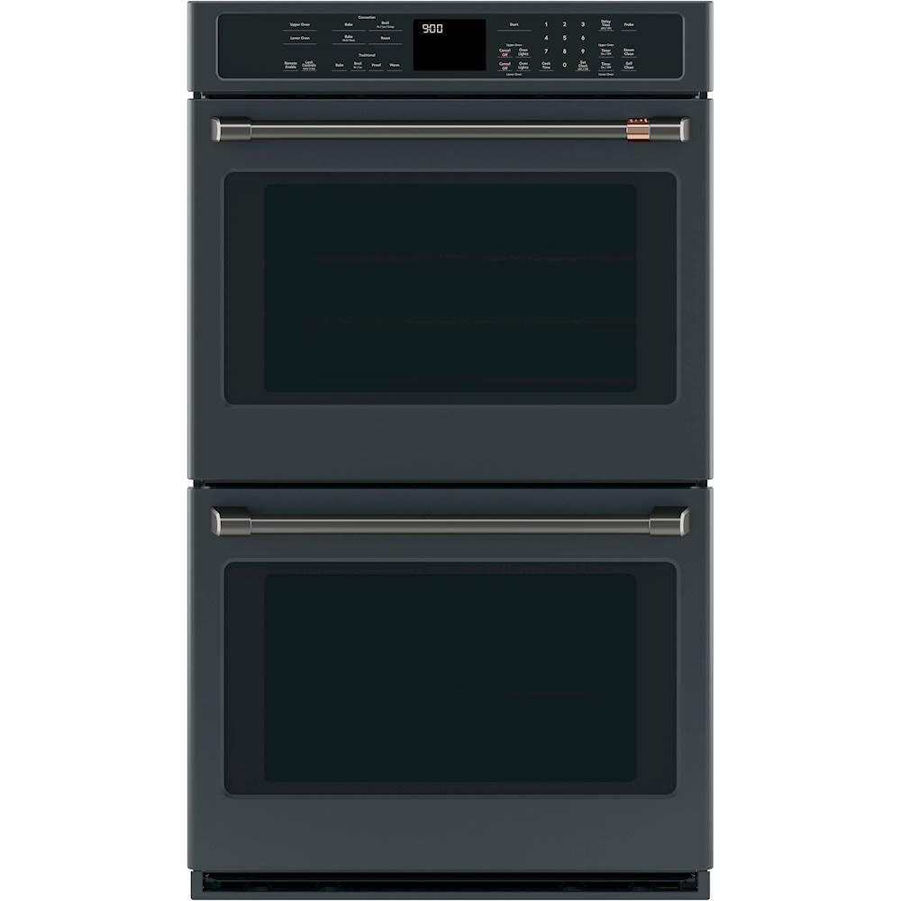 Alt View 13. Café - Handle for Wall Ovens - Brushed Black.