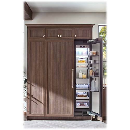 Alt View 12. Signature Kitchen Suite - 17.8 Cu. Ft. Frost-Free Upright Wi-Fi Freezer - Stainless Steel.