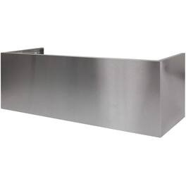 SKS - Duct Cover for SKSPH4802S Pro-Style Wall Hood - Silver