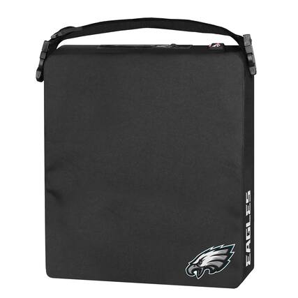 Front. ActionHeat - Black Philadelphia Eagles 5V Battery Heated Seat Cushion - Black.