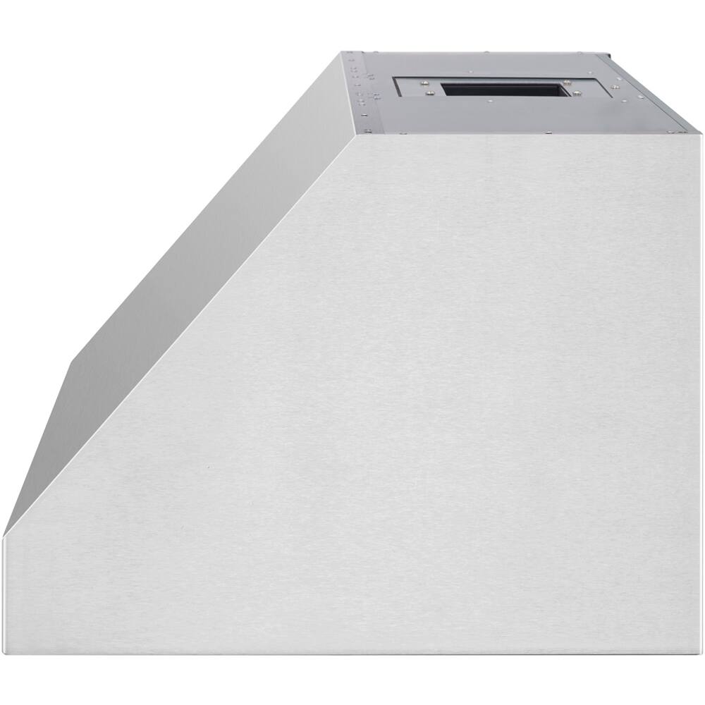 Angle View: Signature Kitchen Suite - Pro-Style 48" Externally Vented Range Hood