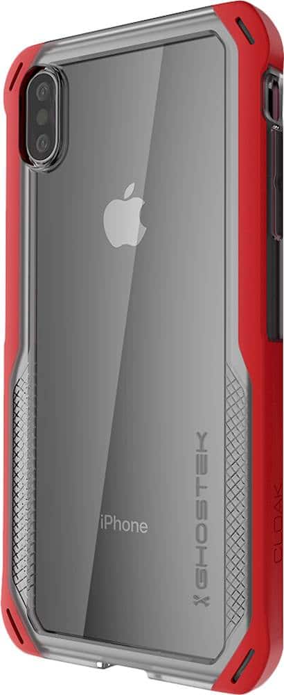 cloak 4 case for apple iphone xs max - red cloak 4 case for apple iphone xs max - red