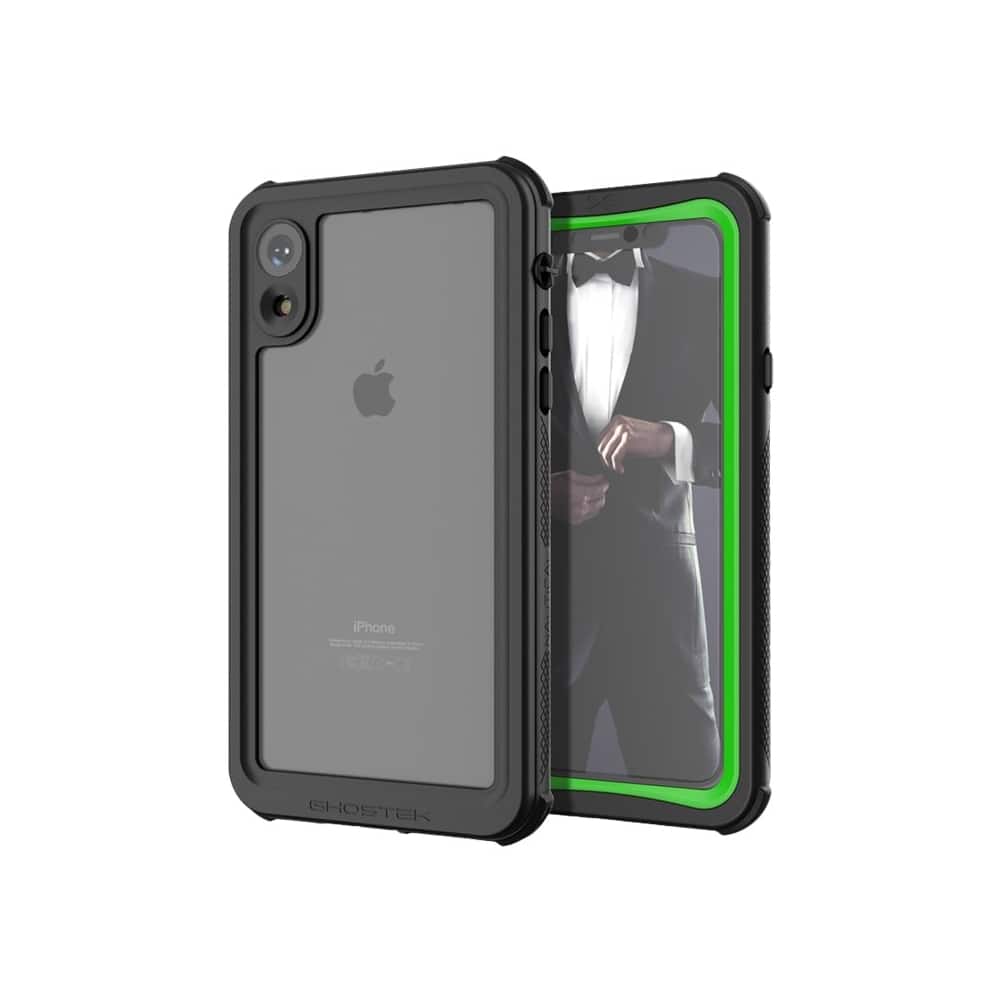 nautical 2 protective water-resistant case for apple iphone xr - green nautical 2 protective water-resistant case for apple iphone xr - green
