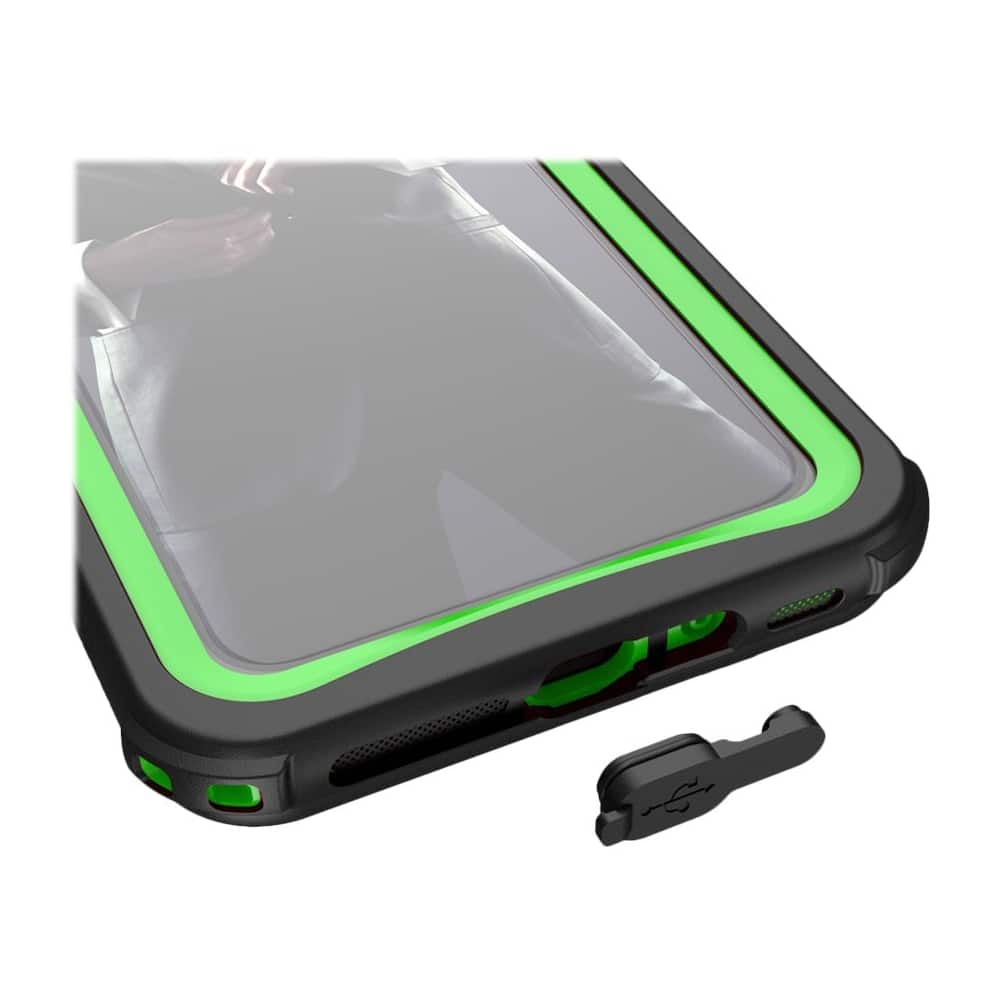 nautical 2 protective water-resistant case for apple iphone xr - green nautical 2 protective water-resistant case for apple iphone xr - green