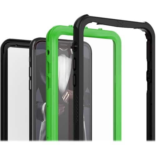 nautical 2 protective water-resistant case for apple iphone xr - green