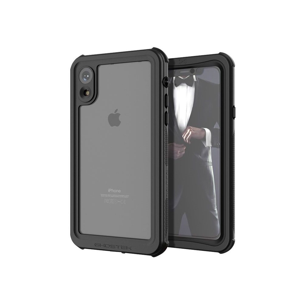 nautical 2 protective water-resistant case for apple iphone xs max - black
