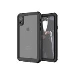 Angle Zoom. Ghostek - Nautical 2 Protective Water-resistant Case for Apple® iPhone® XS Max - Black.