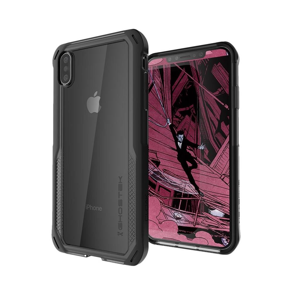 cloak case for apple iphone xr - black cloak case for apple iphone xr - black