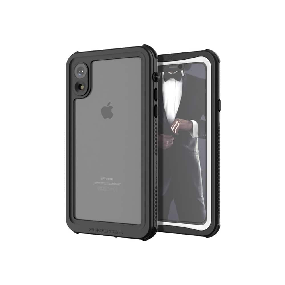 nautical 2 protective water-resistant case for apple iphone xs - white nautical 2 protective water-resistant case for apple iphone xs - white