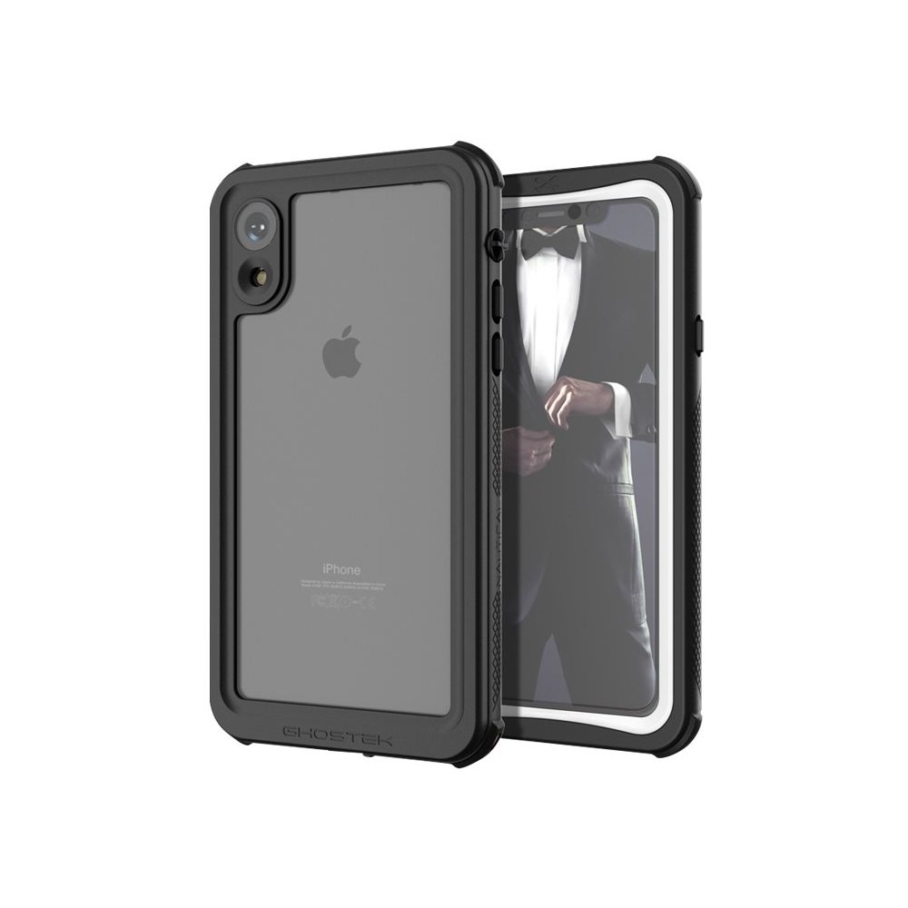 nautical 2 protective water-resistant case for apple iphone xr - white nautical 2 protective water-resistant case for apple iphone xr - white