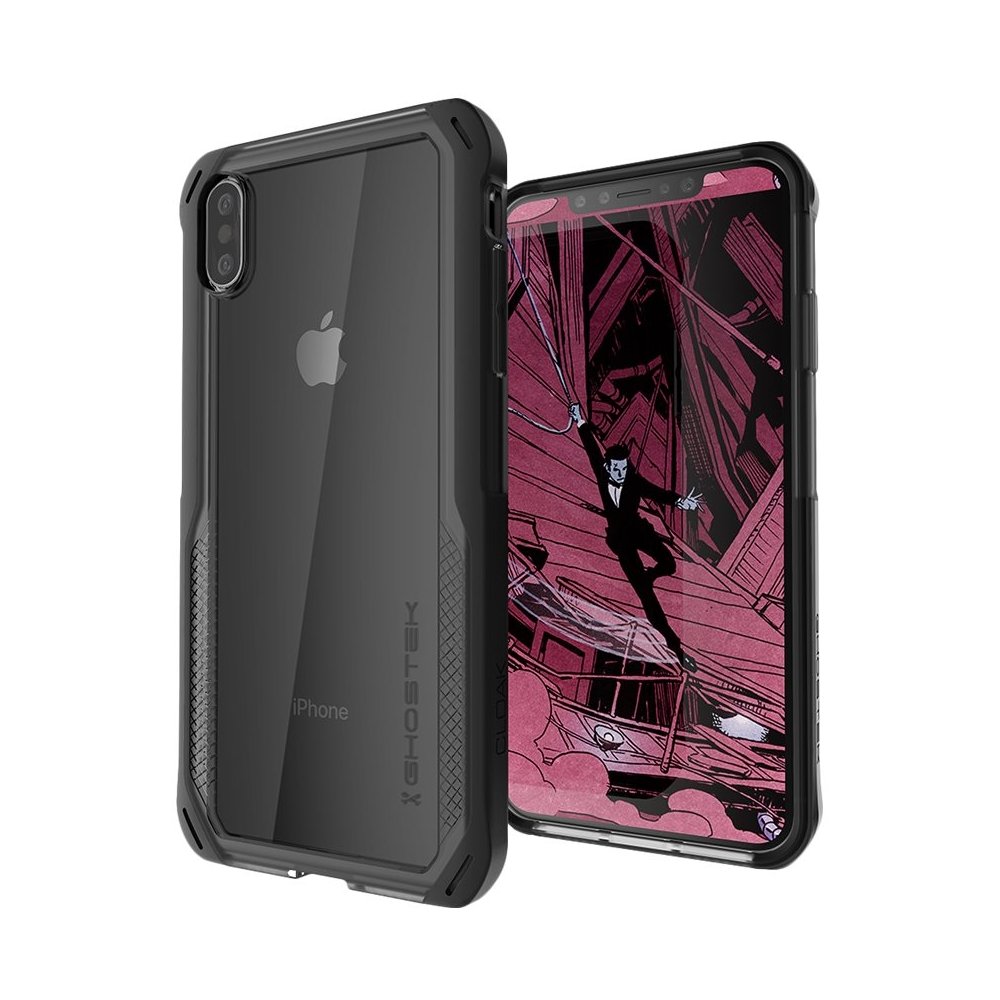 cloak case for apple iphone xs - black
