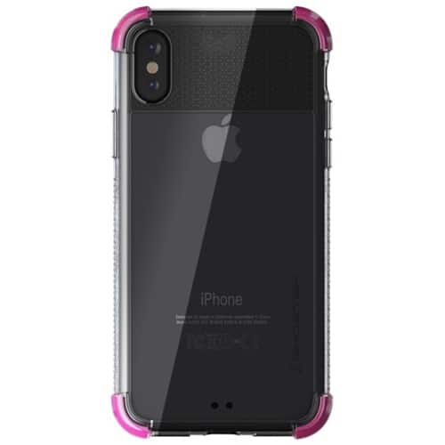 covert2 case for apple iphone xr - pink/crystal clear covert2 case for apple iphone xr - pink/crystal clear