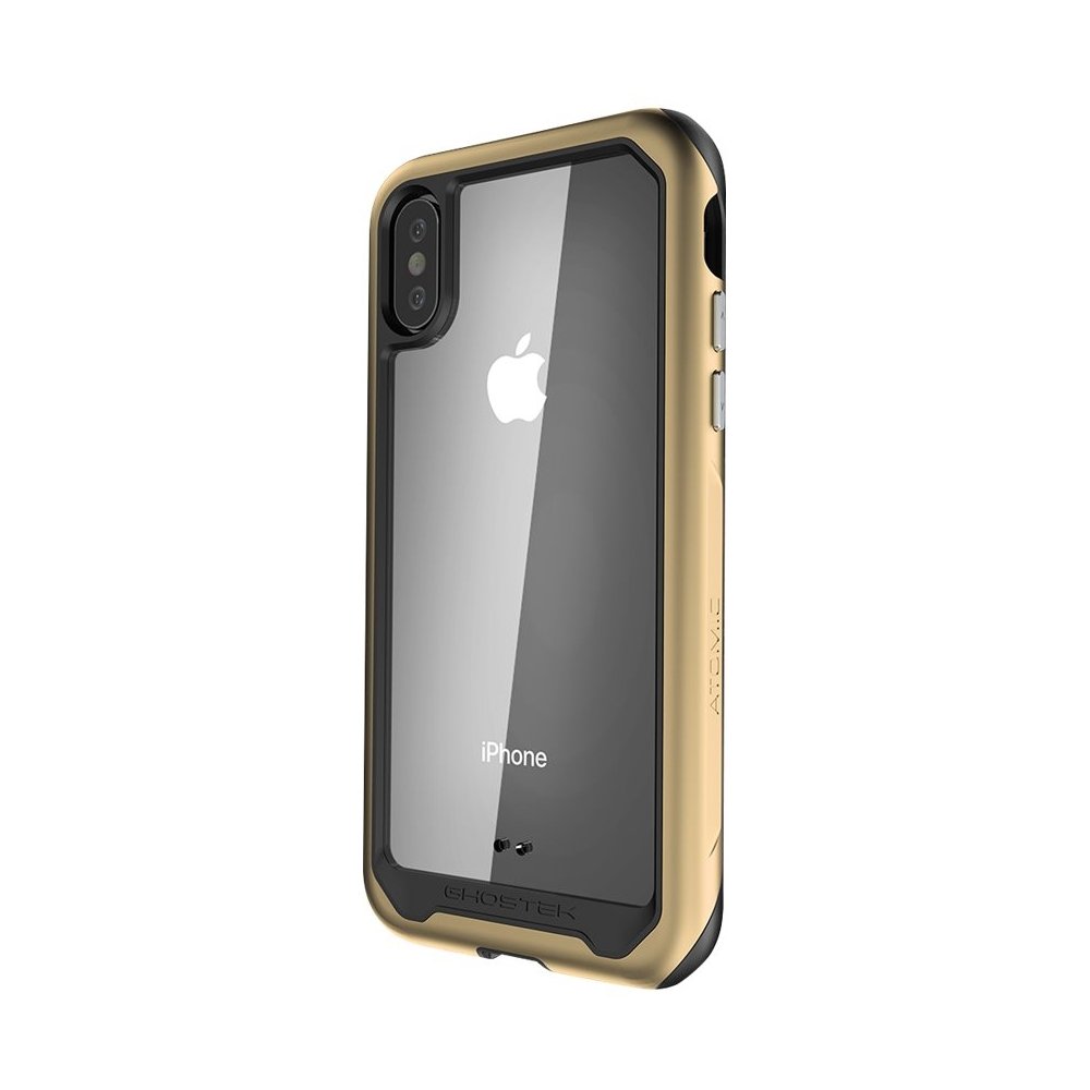 atomic slim 2 case for apple iphone xs max - gold