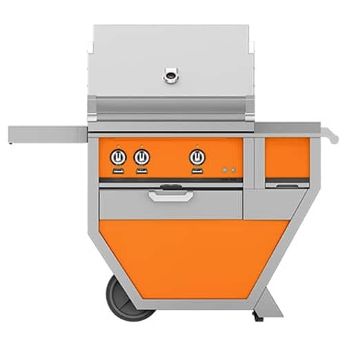 Angle View: Hestan - Deluxe Gas Grill - Citra