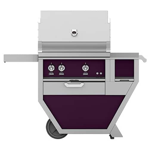 Angle View: Hestan - Deluxe Gas Grill - Lush