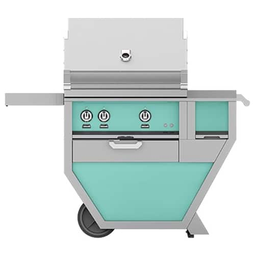 Angle View: Hestan - Deluxe Gas Grill - Bora Bora